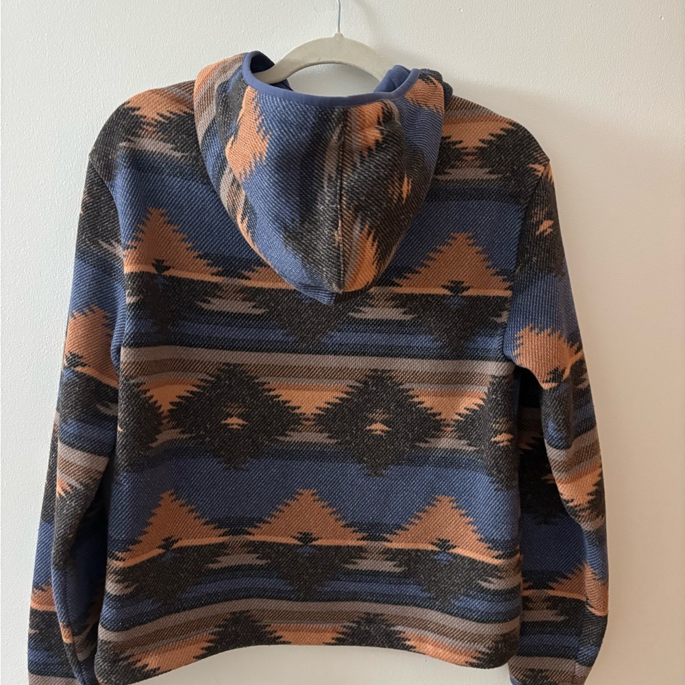 Cinch Blue and Tan Patterned Jacket - image 2